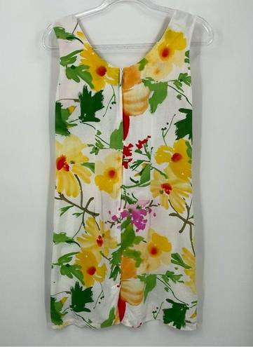 Jams World Vintage  Sleeveless Dress Size XS Flora Grande Hawaiian