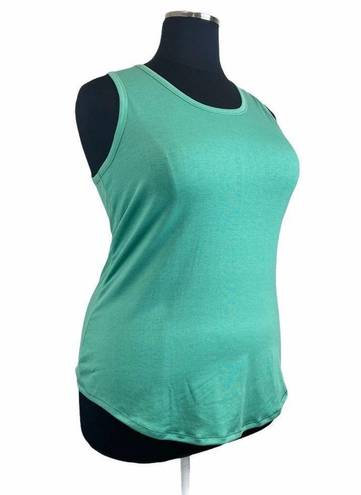 LuLaRoe 2XL  Green Sleeveless Tank Top