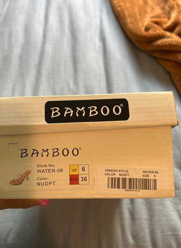 Bamboo Heels