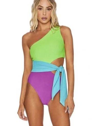 Beach Riot New!  Carlie Swimsuit - Neon