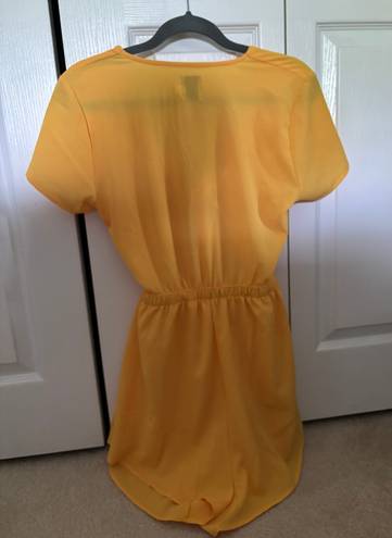 Princess Polly Yellow Romper