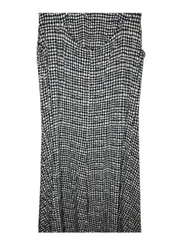 Cynthia Rowley  Women’s Small Black and White Print Sleeveless Dress