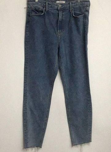 GRLFRND  Kendall Hi Rise Cropped Jean Sz 30 Easy St