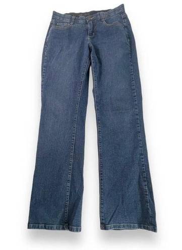 Lee  Sinfully Soft Women's Wide Leg Blue Jeans Size Medium #737