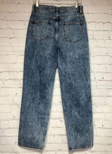 Willow + Root  Women's Size 28 The Vintage Dad Jean Distressed Straight High Rise