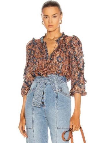 Ulla Johnson 💕💕 Otto Jean Mid Wash Tie Front Button Fly High Rise 4 NWT