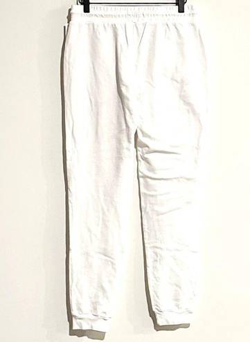 Mate the Label NWT  RARE White Organic Terry Classic Jogger - M