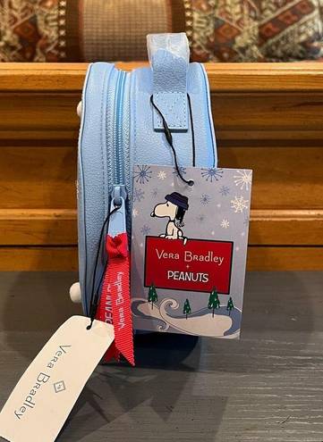 Vera Bradley NWT  Peanuts Collection Whimsy Cosmetic Bag in Ski Slope Snoopy