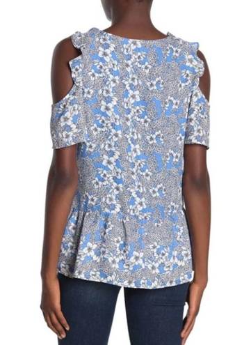 Parker NEW  Dedra Cold‎ Shoulder Blouse Floral Top