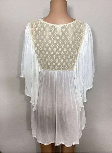l*space New. L* white and cream lace coverup. S/XS. Retails $149