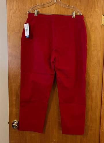 Krass&co Lauren Jeans . Ralph Lauren Red Pants Madison Ave Jeans Metal Clasp Accent 16