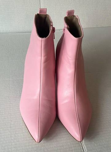 Allegra K  Women's Pointed Toe Zipper Stiletto‎ Heel Ankle Boots Sz 10 🟥