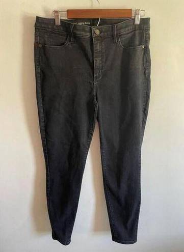 Talbots Women's  High Waist Jegging Ankle Jeans - Size 12 Black EUC!