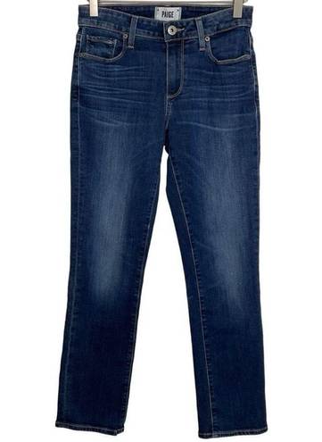 Paige  Dark Blue Enchant Brigitte Boyfriend Denim Jeans 23