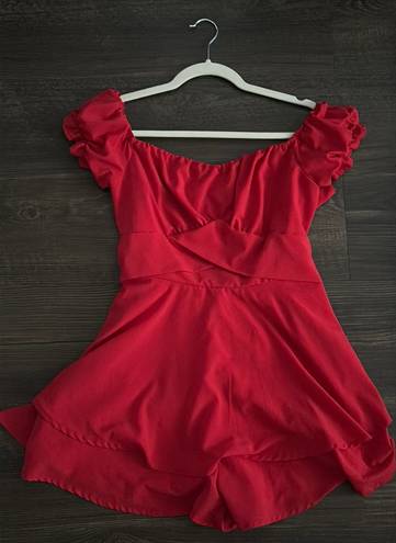 Amazon Red Romper