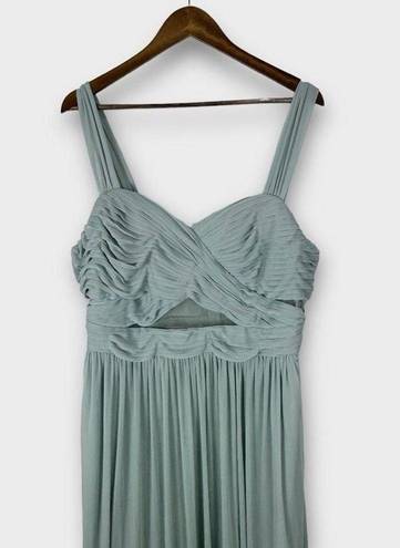 Birdy Grey Elyse Bridesmaid Dress Sage Green Mesh Size 1X