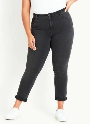 4/$25 BUNDLE DEAL EVANS GIRLFRIEND JEAN RELAXED FIT FADED BLACK JEANS Size 16W