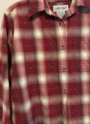 Cabin creek VINTAGE STYLE  FLANNEL