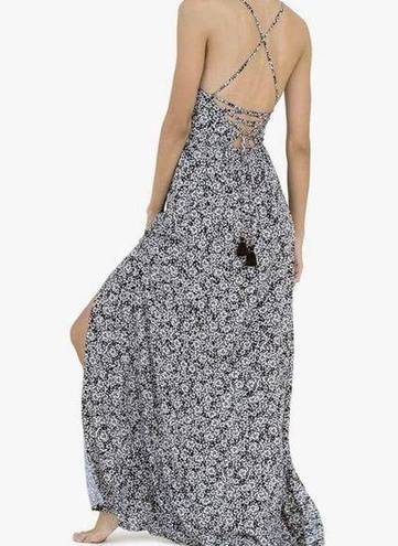 Maaji  Women's Long Dress, Sundress, Navy/White floral, Size Small, B80, NWT, $85