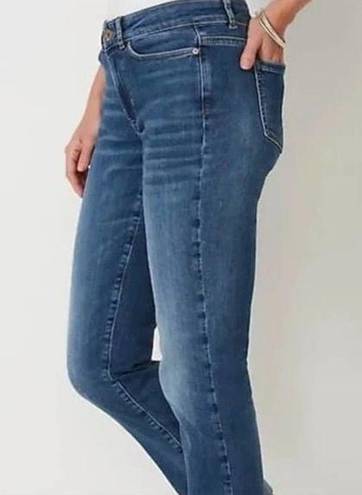 J.Jill  Straight Fit Slim Boyfriend Stretch Jeans Size 6 Petite