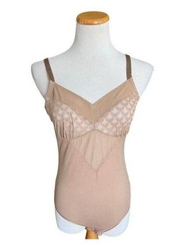 Second Skin NWOT Womens Hanro Intimates Nude  Invisible Bodysuit - Sz M