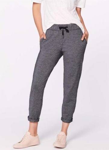 Lululemon  On the Fly pant- heathered black