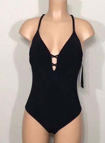 Gottex  black strappy one piece. NWT