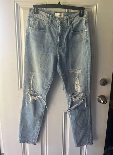 Roxy SLVRlake  distressed straight leg denim jeans in mind made up new size 29