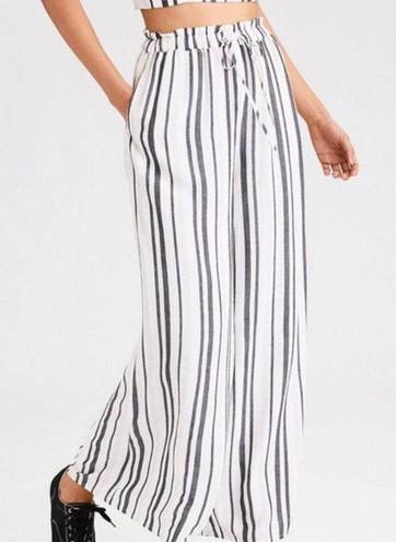 American Eagle Stripe Palazzo Pants