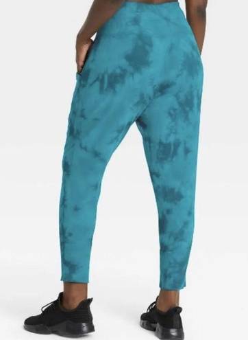 All In Motion  Joggers Tie Dye High Rise Jogger Pants Sweatpants Size XXLarge New