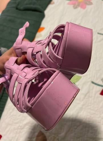 Pink Platforms Size 6.5