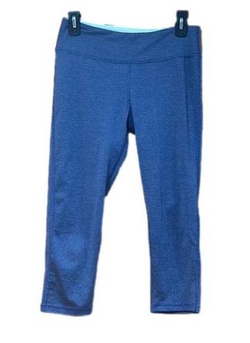 Marika Sport  Blue Cropped Leggings- Woman’s Size Small