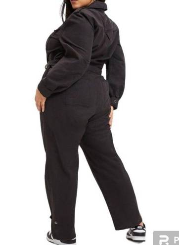 Good American NWT  Black Desert Flightsuit Jumpsuit - Size 7(4XL)