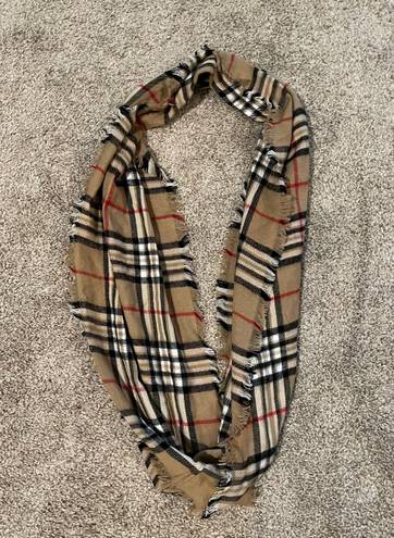 infinity Plaid  Scarf