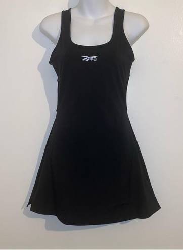 Reebok  X VICTORIA BECKHAM Cutout Back Minidress Black & White Size Medium 🆕