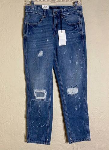 Scotch & Soda Maison Scotch Bandit Boyfriend Jeans In Blue size 24