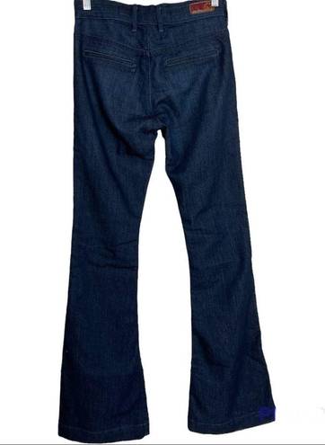 AG Adriano Goldschmied Adriano Goldschmied The Pintuck Goldie Patch Pocket Bell Bottoms Size 26