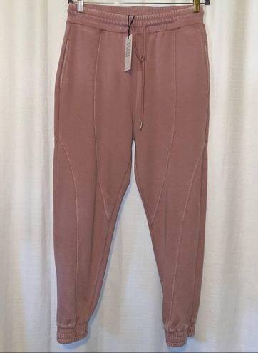 7 For All Mankind “Mauve” Dyed Drawstring Relaxed Jogger Sweatpants Medium 🆕