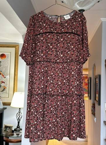 Knox Rose Floral Babydoll Dress Sz M