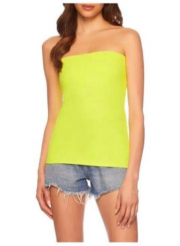 Susana Monaco  Neon Yellow Core Tube Top