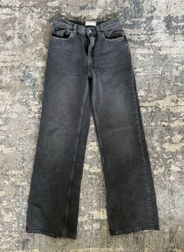 We The Free Tinsley Baggy High Rise Jeans Washed Black