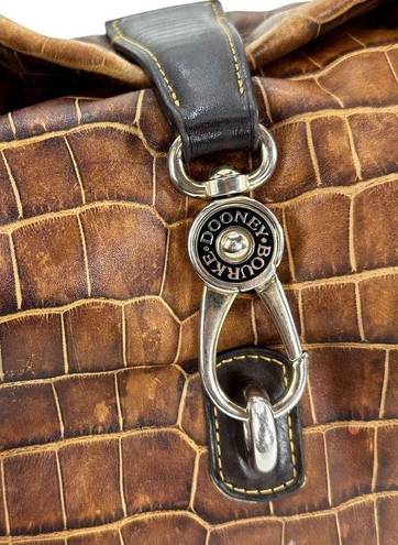 Dooney & Bourke  Leather Logo Lock Shoulder Bag