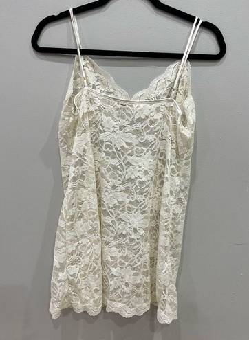 Victoria's Secret Victoria Secret cream lace nightie size L‎