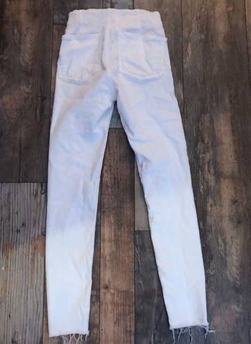 We The Free Montana skinny jeans free people size 24 white boho beachy