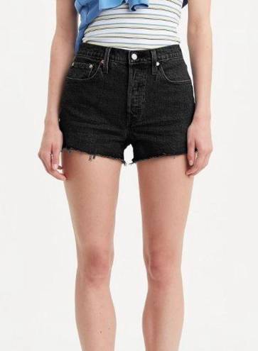 Levi’s Black 501 Denim Shorts