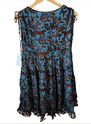 Angie NWT  ocean and spice floral dress babydoll small