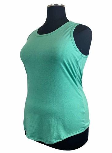 LuLaRoe 2XL  Green Sleeveless Tank Top