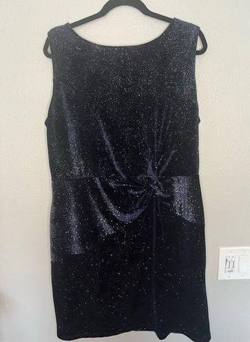 Scarlett  navy blue glitter formal dress