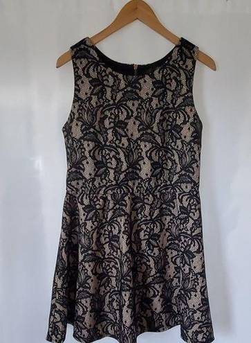 Heart soul  lace overlay dress large