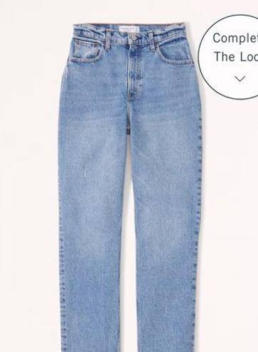 Abercrombie & Fitch  Curve Love 90s High Rise Jeans. Size 10/30